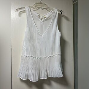 White Blouse with bow detail